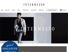 Tablet Screenshot of intermezzo-gogo.jp